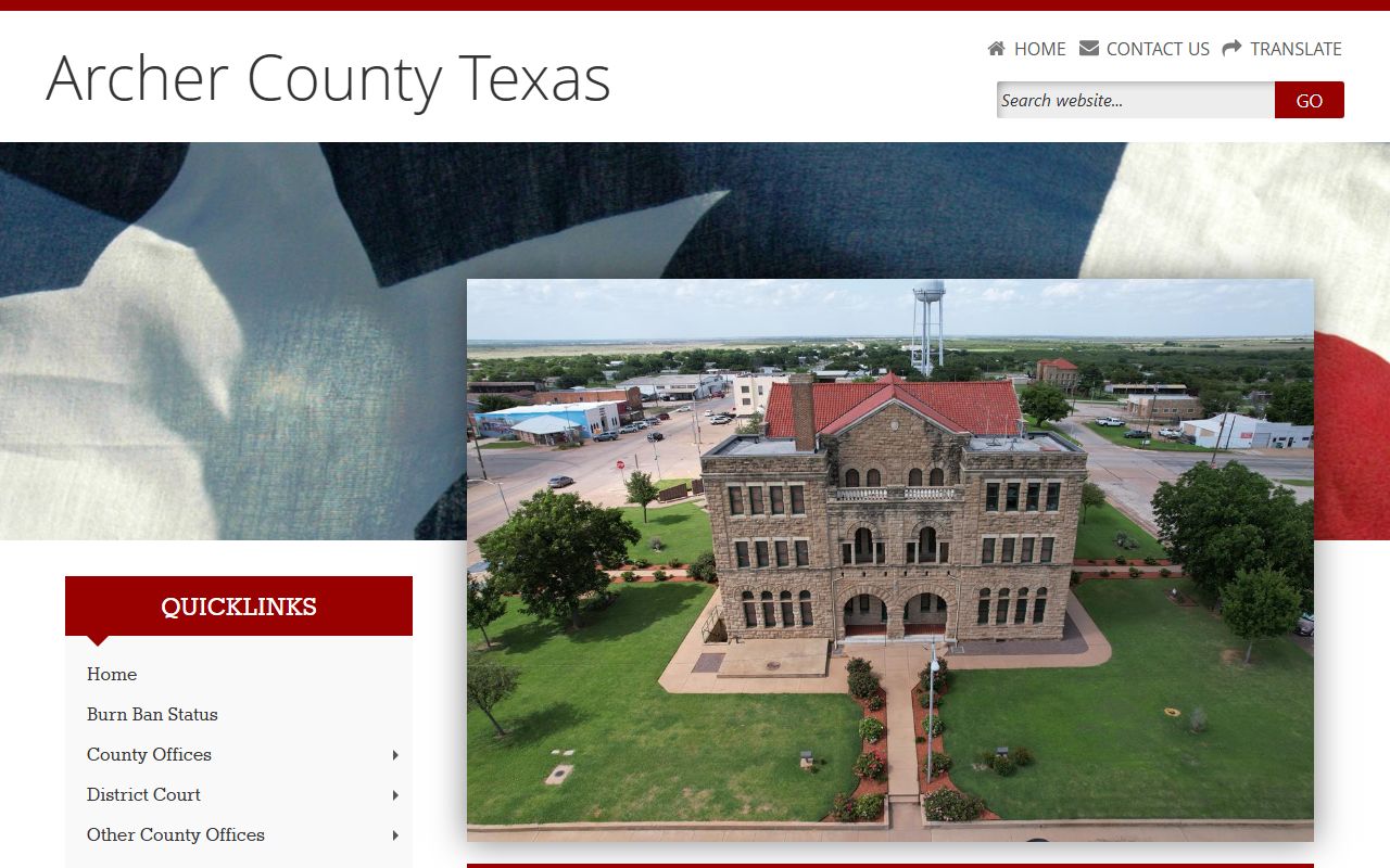Archer County civil court records county clerk website