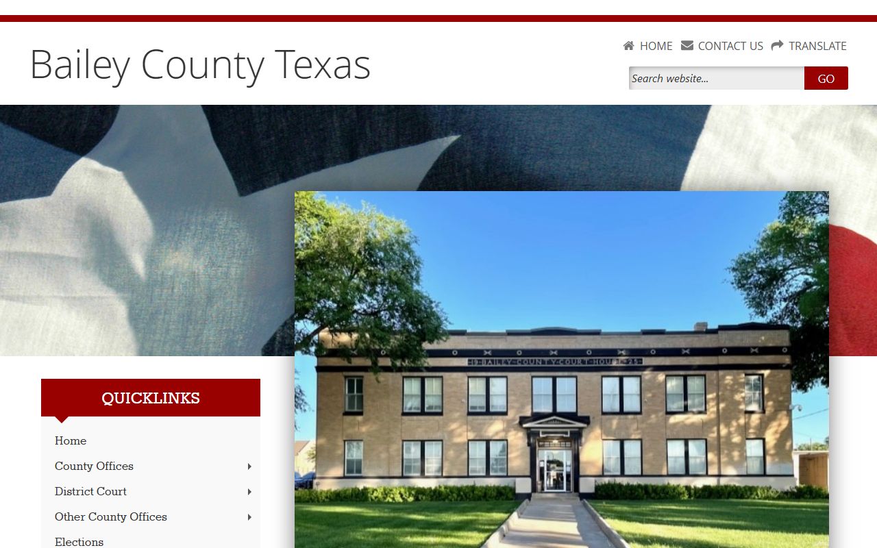 Bailey County civil court records county clerk website