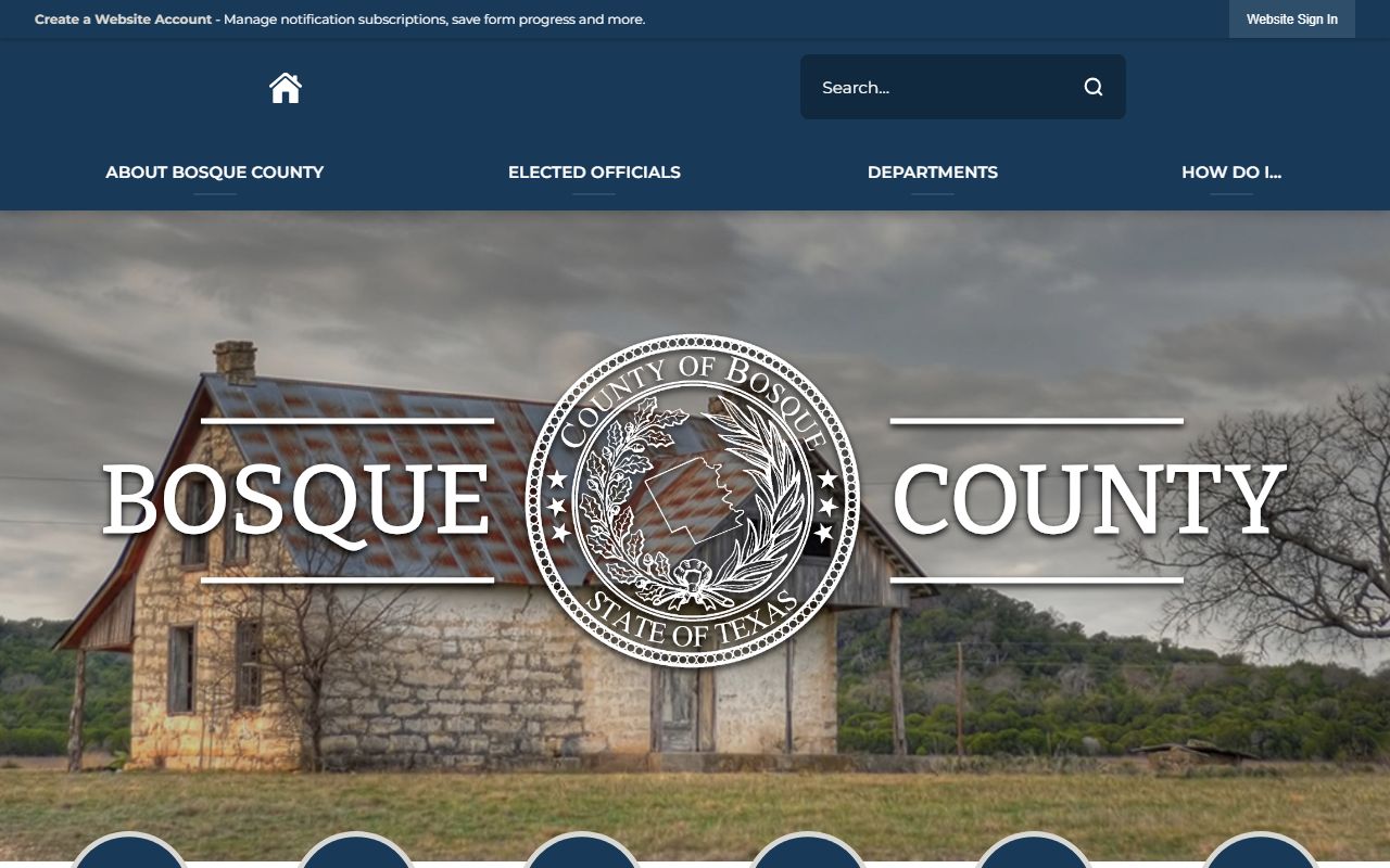 Bosque County civil court records county clerk website