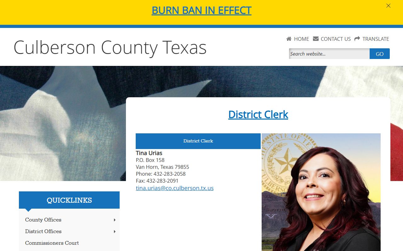Culberson County civil court records TexasFile search portal