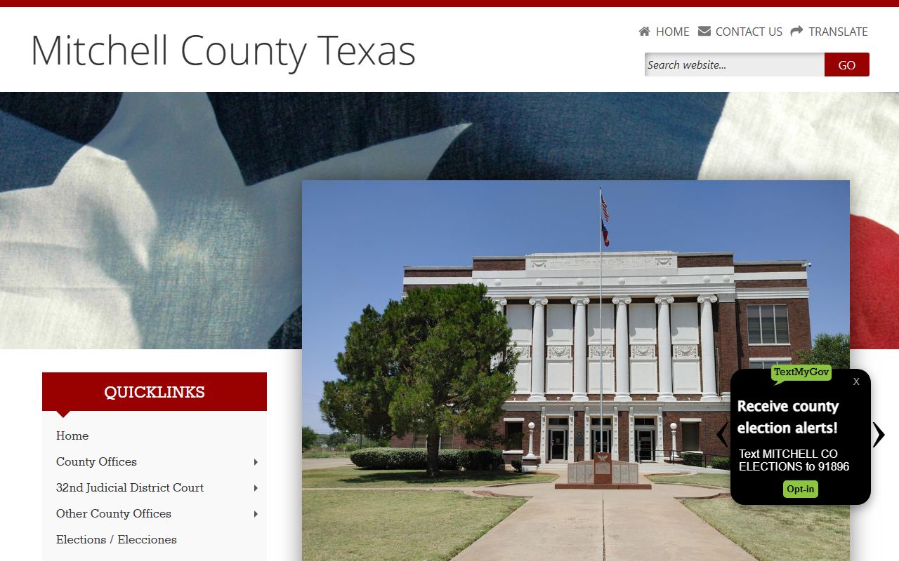 Mitchell County civil court records