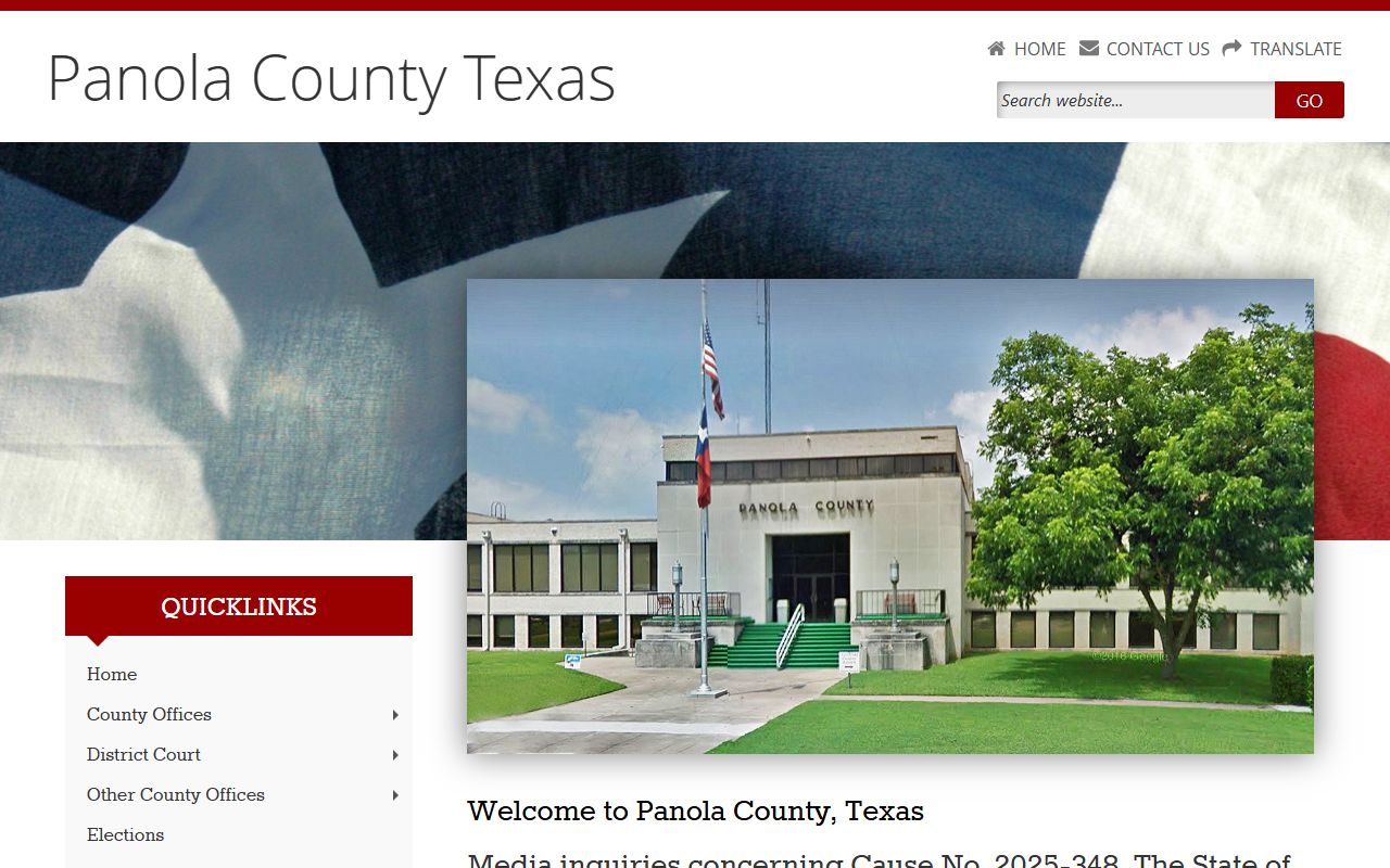 Panola County civil court records
