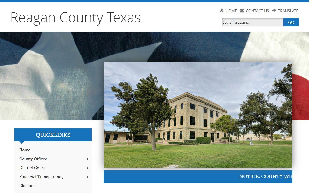 Reagan County civil court records